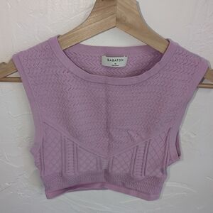 Babaton Women's  Sleeveless Crop Top